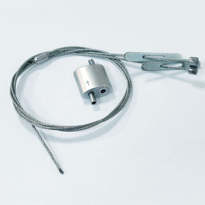 imbracatura d'acciaio del cavo del cavo metallico 7x7 con le pinze di presa di ciclaggio per il sistema di sospensione
